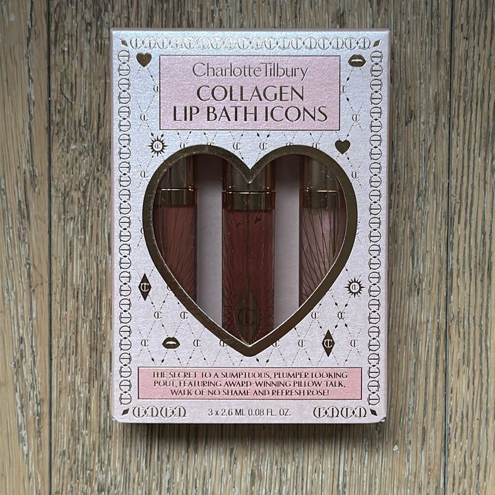 Charlotte Tilbury Collagen Lip Bath Icons Set
